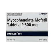 Купить Микофенолата мофетил (Myfocept-500) 500мг таблетки №60 в Севастополе