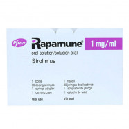 Купить Рапамун (Сиролимус) раствор для приема внутрь 1мг/мл 60мл в Севастополе